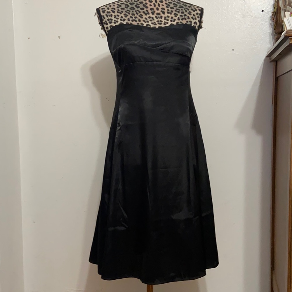 Y2K Satin Cocktail Dress.